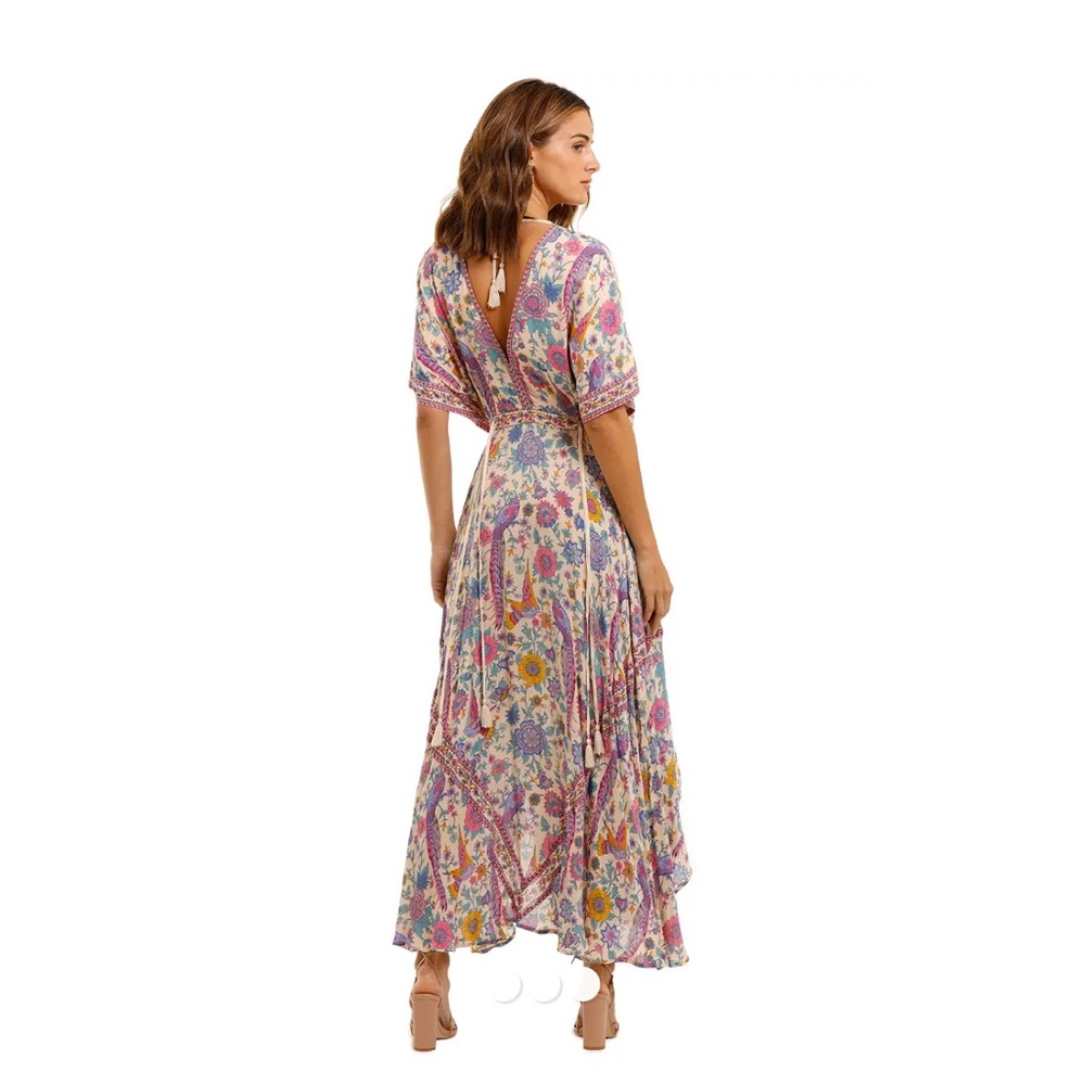Spell Designs Lovebird Halfmoon Maxi Gown in XS